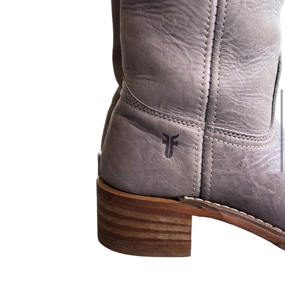 Frye Vintage Knee High Lilac Purple Campus Boots Size 7 - Picture 9 of 12